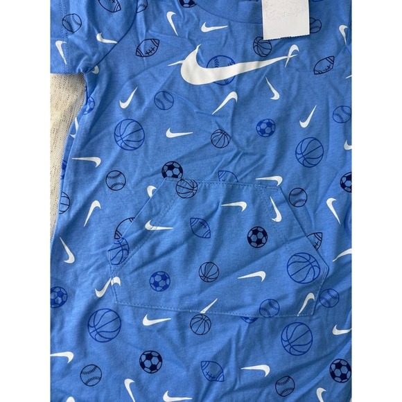 NWT blue Nike short sleeve onesie size 9 months - Picture 3 of 7